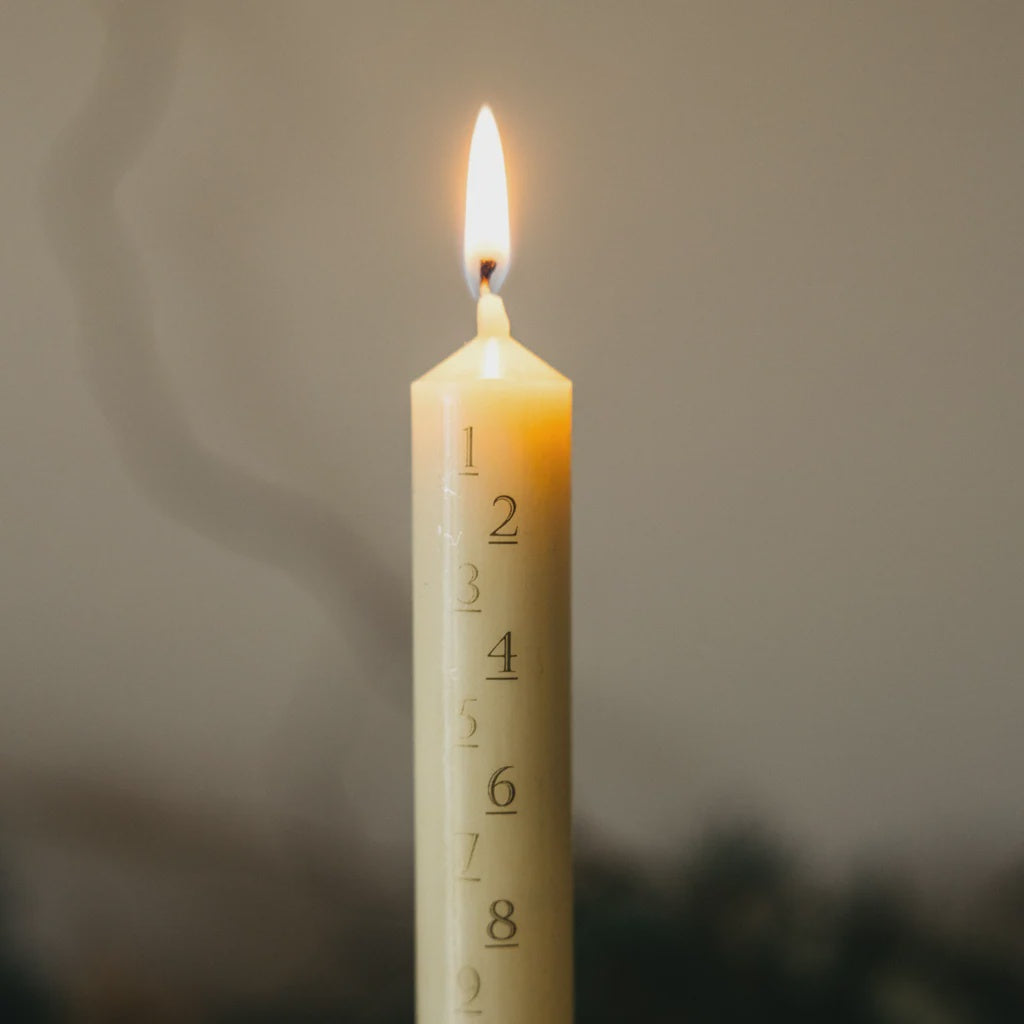 Ivory Advent Candle