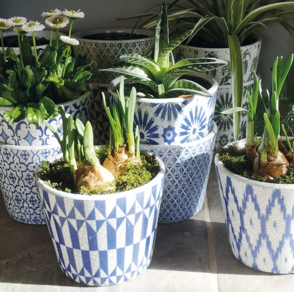 Plant pot arta indigo