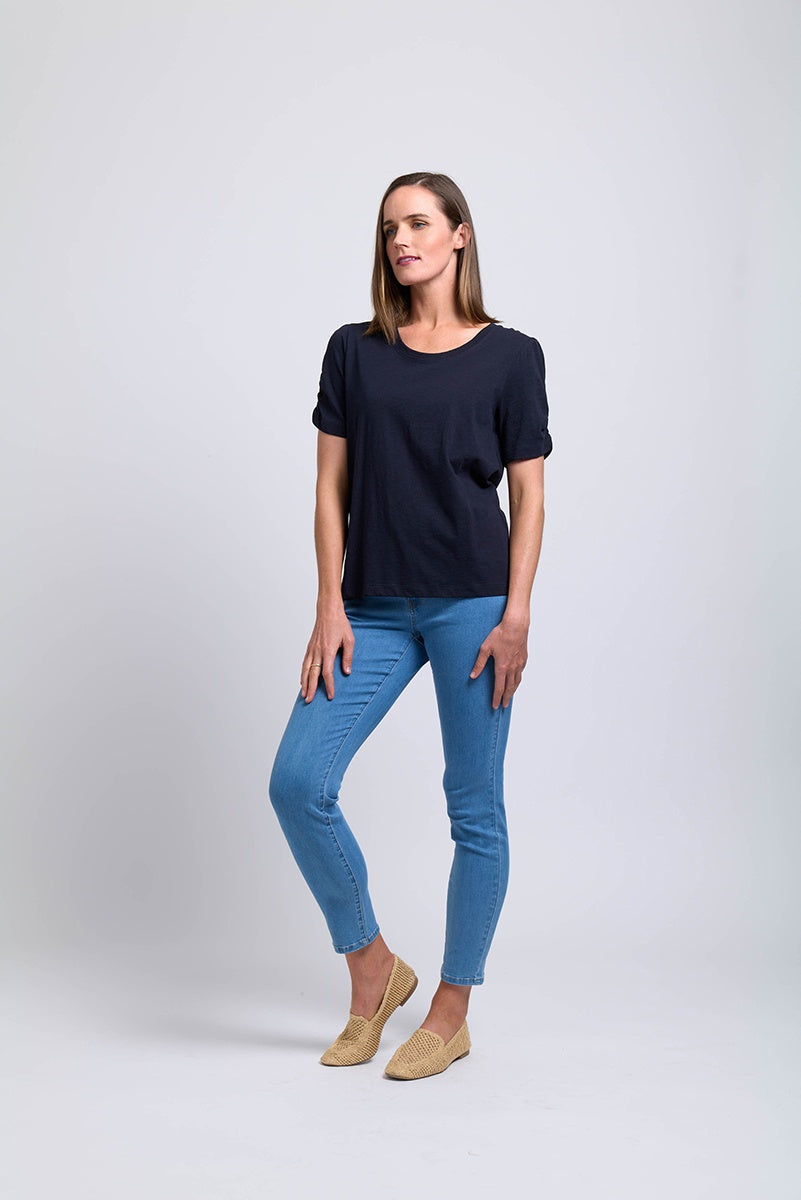 Moulin Rouche Tee - True Navy