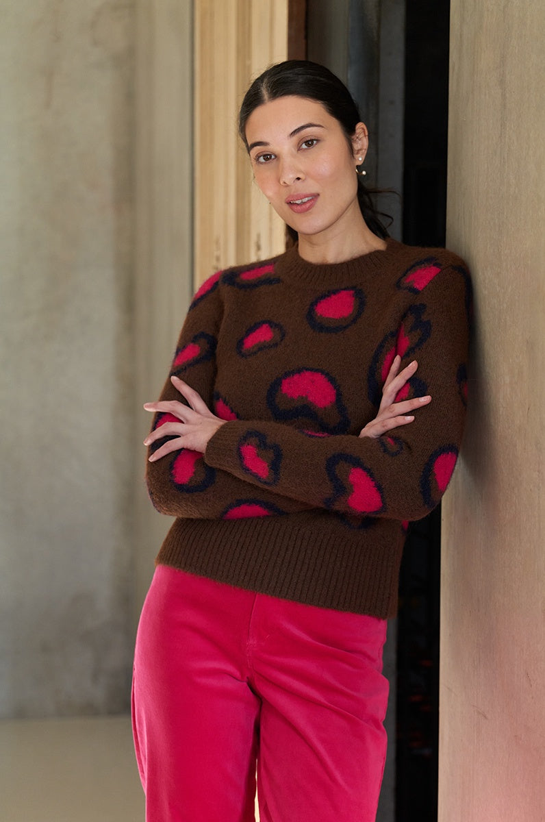 Party Animal Sweater - Cedar Mix
