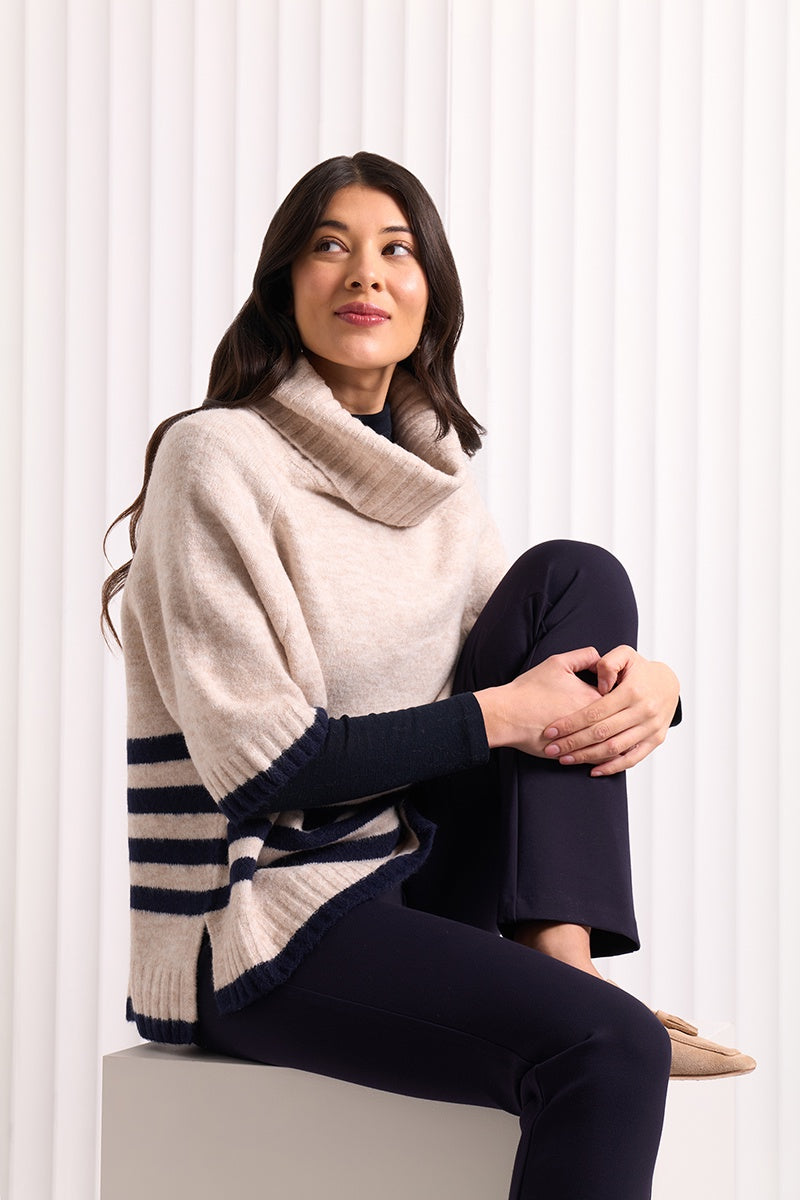 Plus One Popover - Oat/Midnight