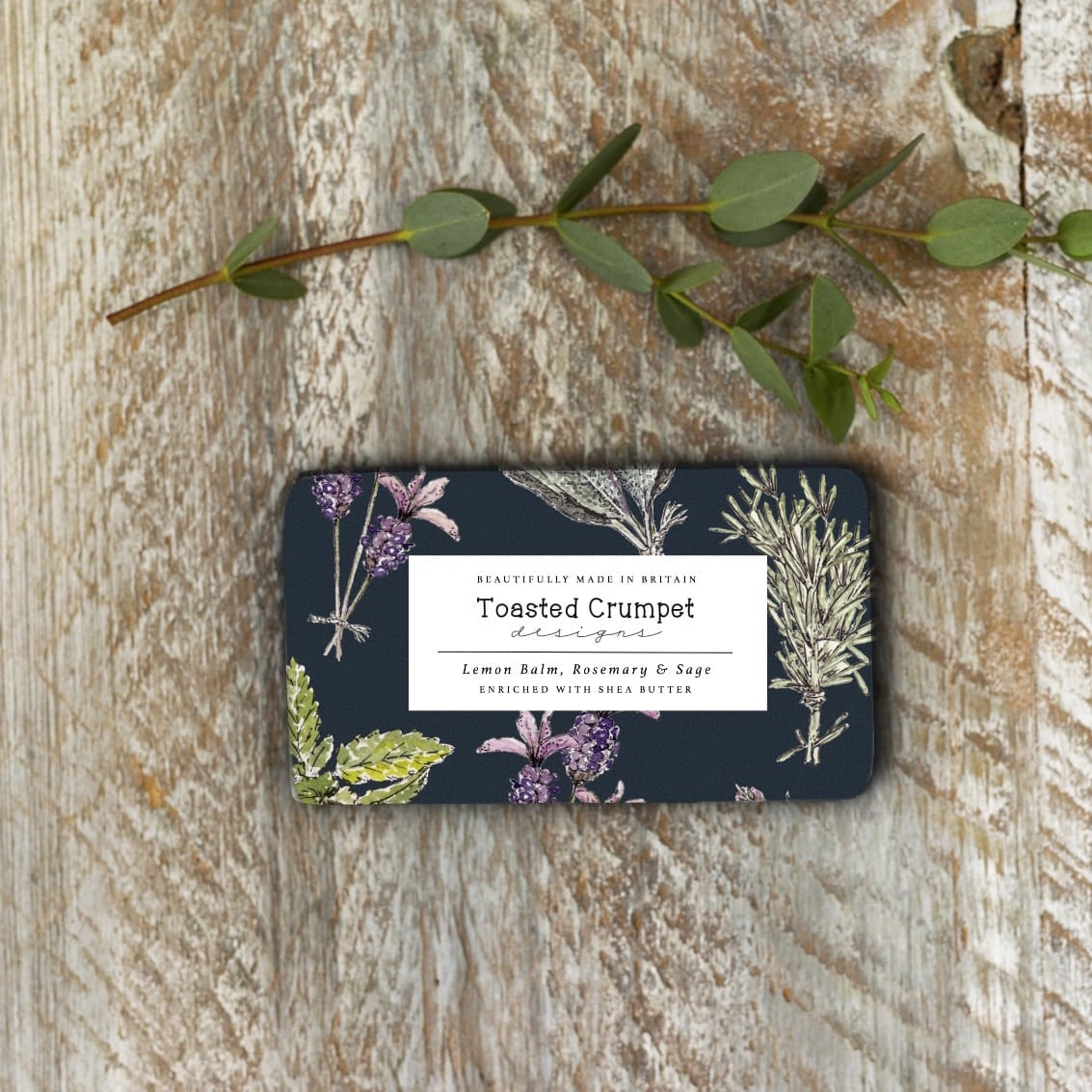 Lemon Balm, Rosemary & Sage Soap