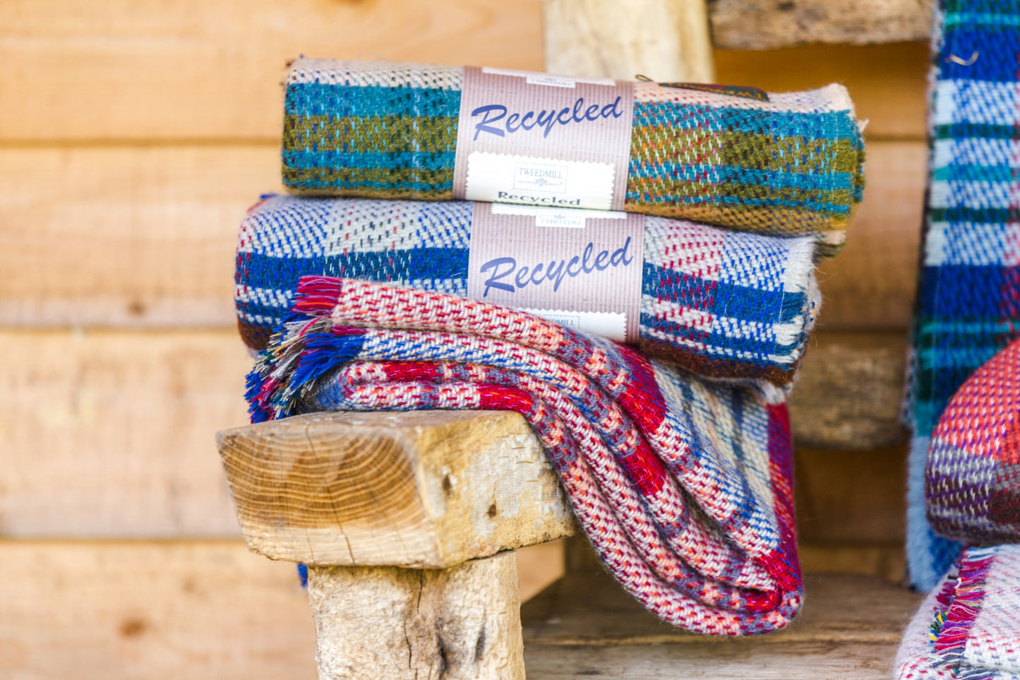 All Wool Recycled Picnic Rug