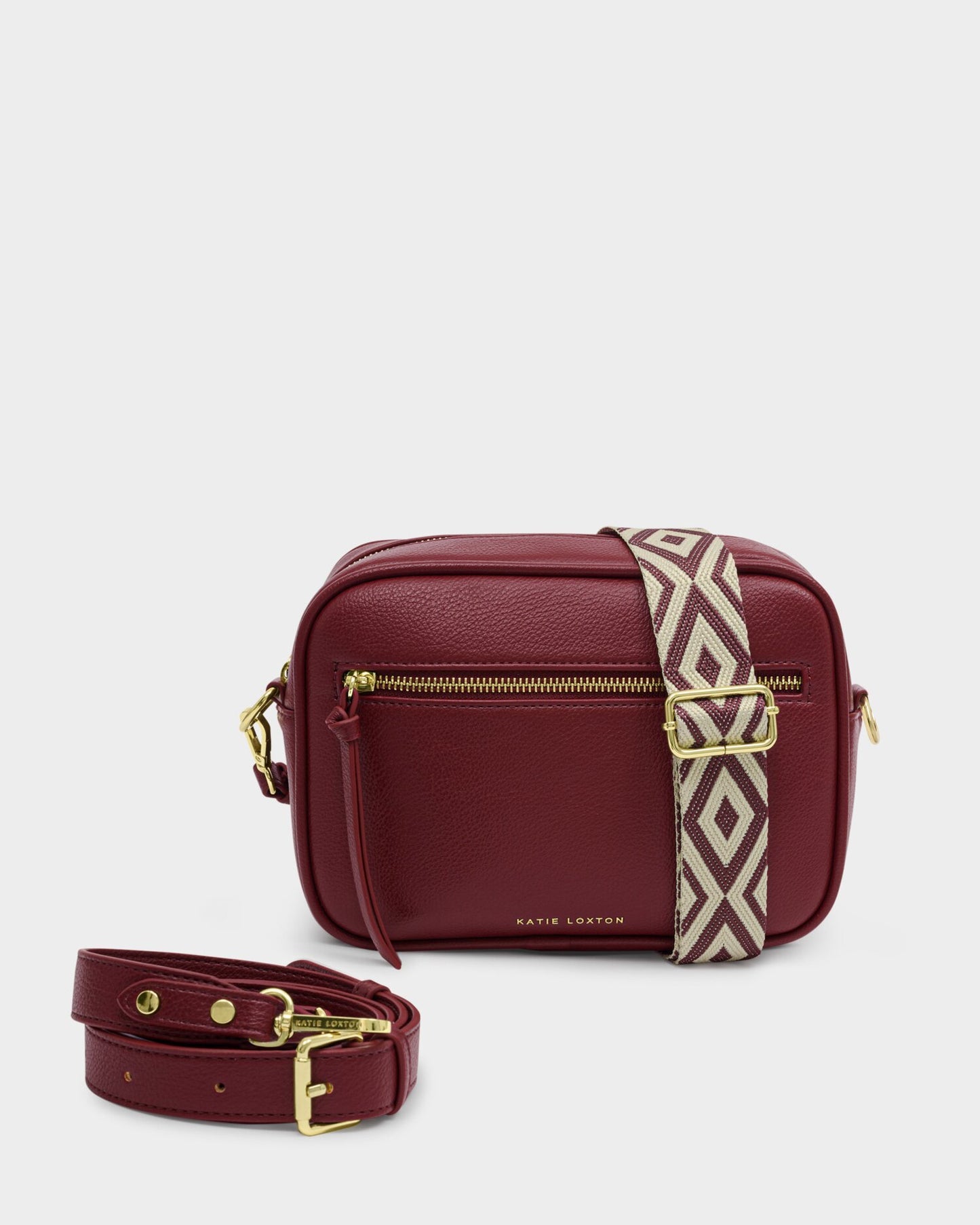 Hallie cross body cherry