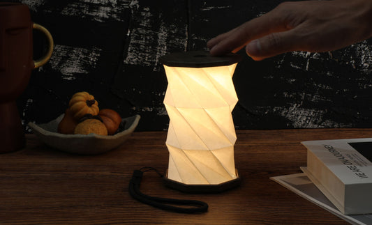 Mini Twist Hexagon Light - Slate Black