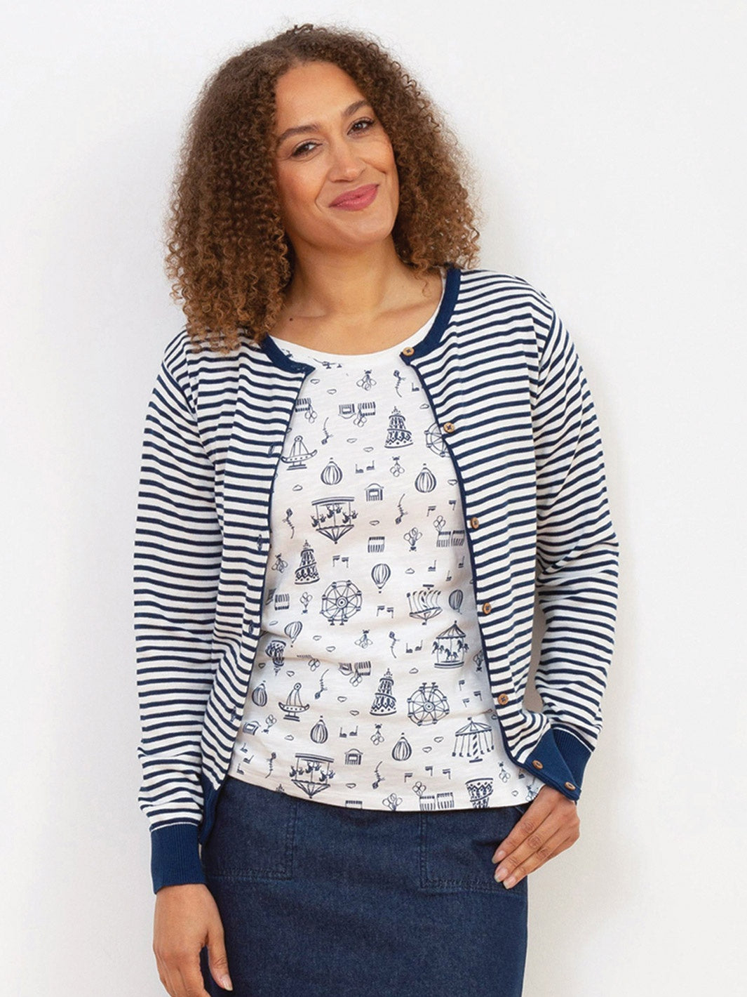 Sandecotes knit cardigan
