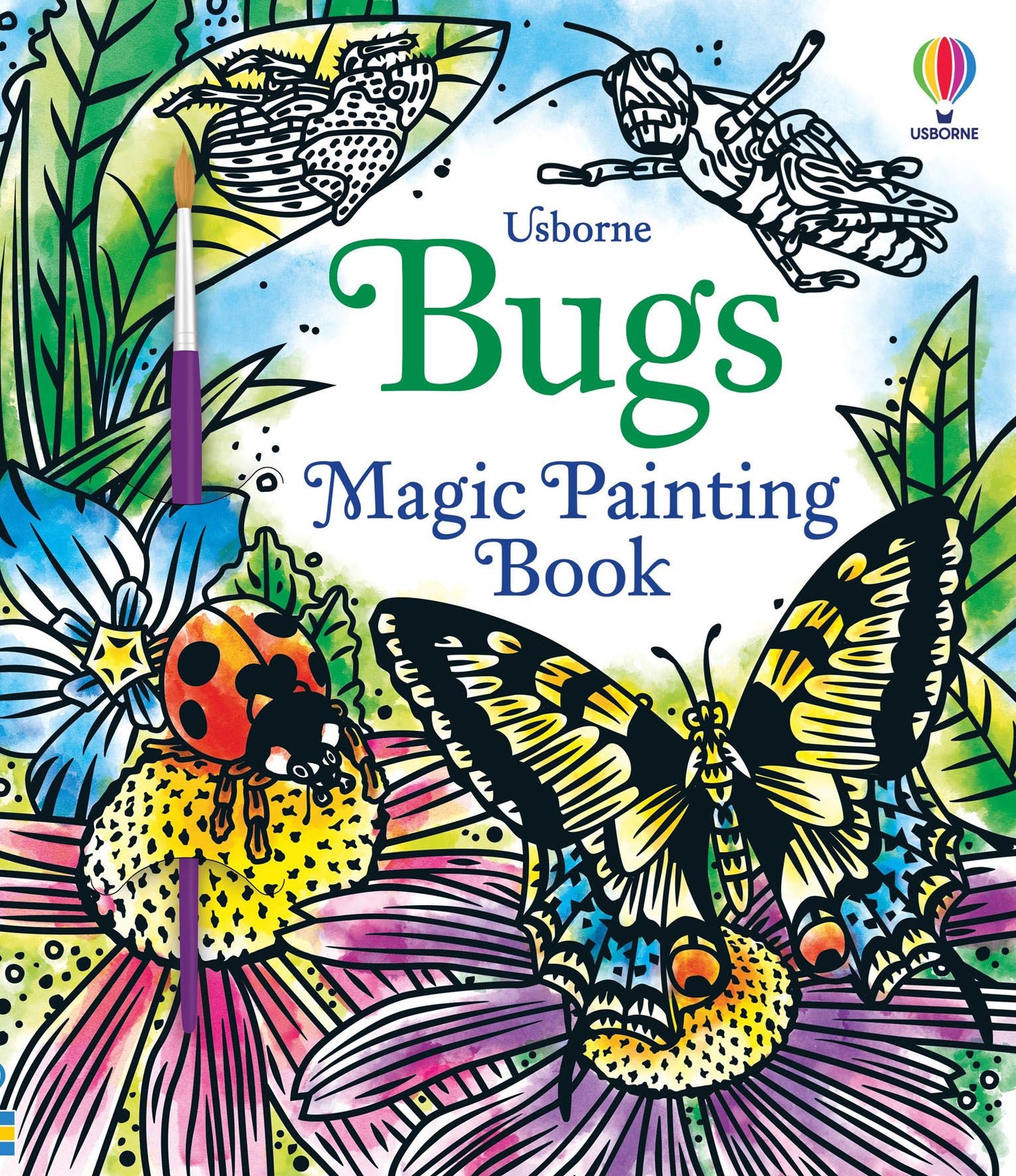 Bugs magic painting book