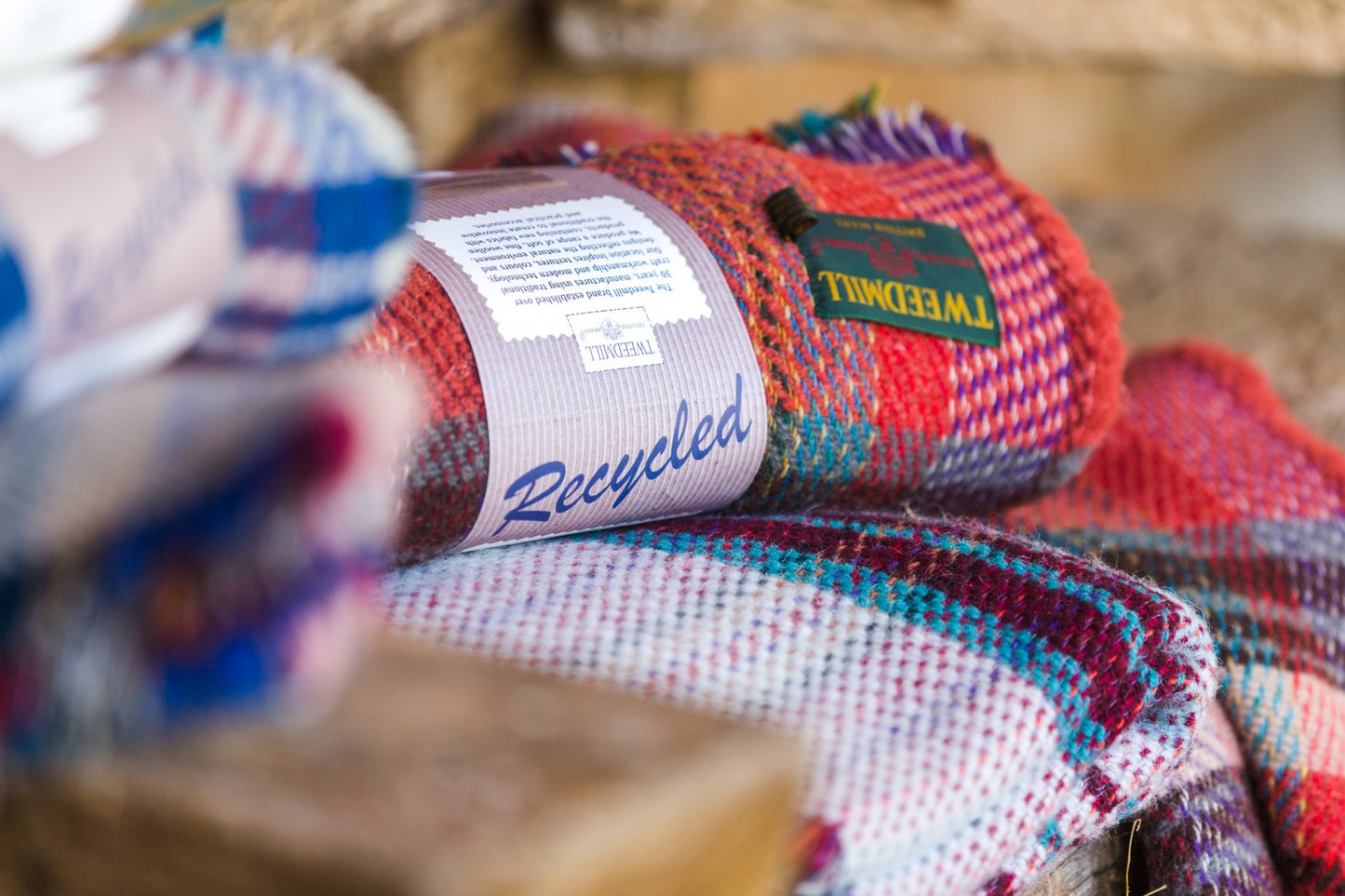 All Wool Recycled Picnic Rug