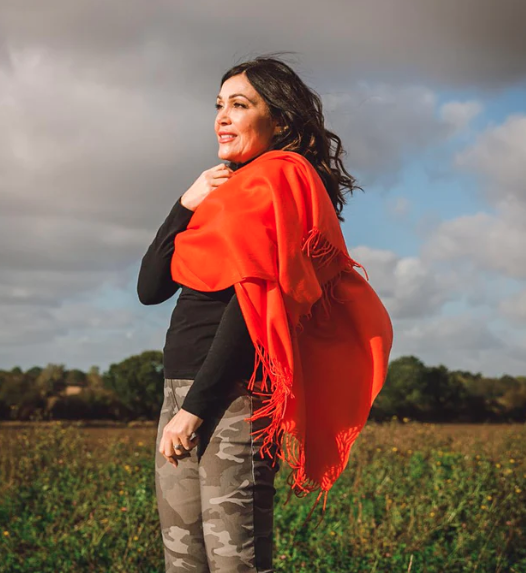 Pashmina Burnt Orange