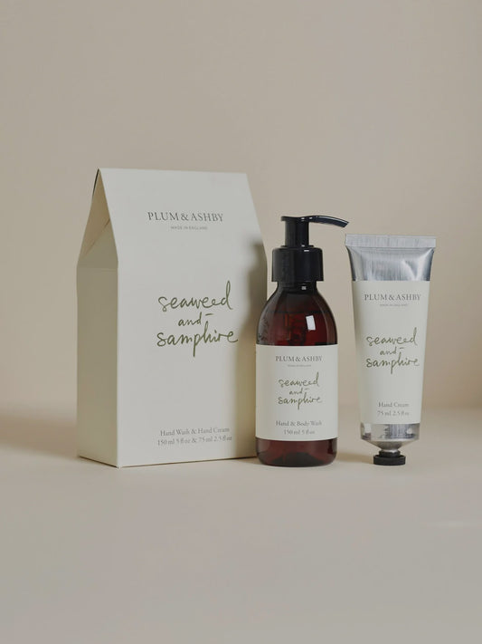 Seaweed & Samphire Wash & Hand Cream Gift Set
