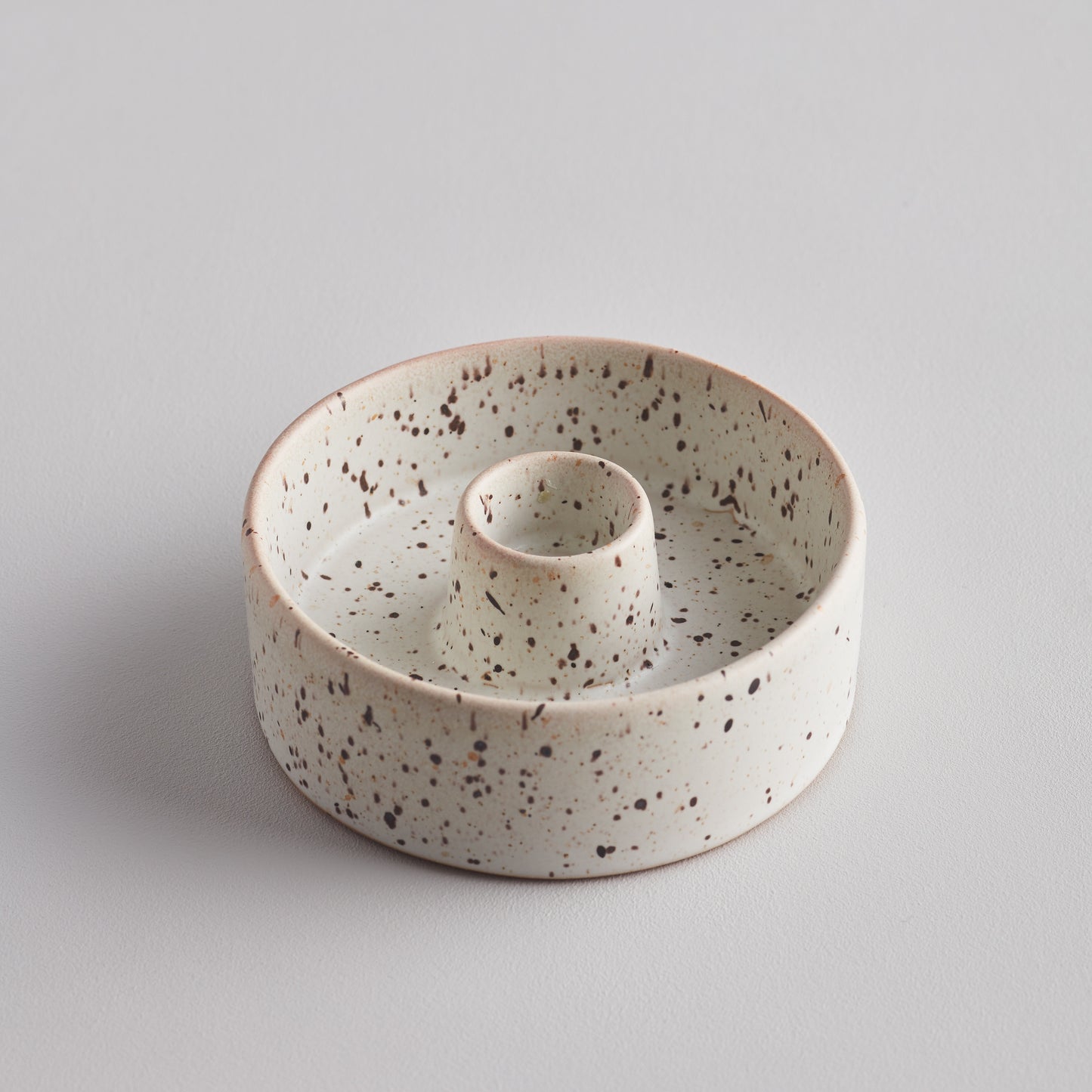 Speckled Candle Holder