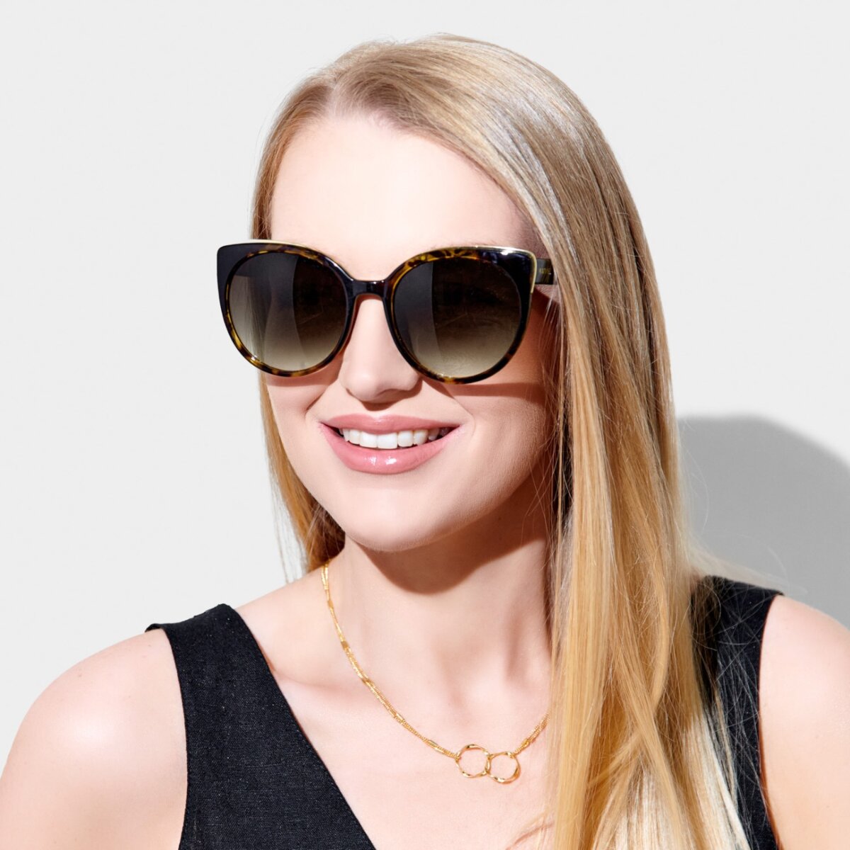 Amalfi Sunglasses - Tortoiseshell