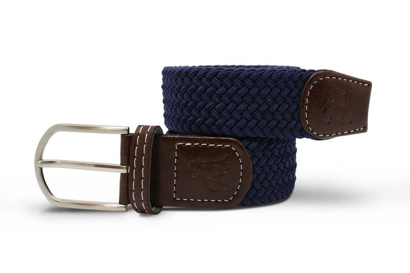 Navy Woven Belt