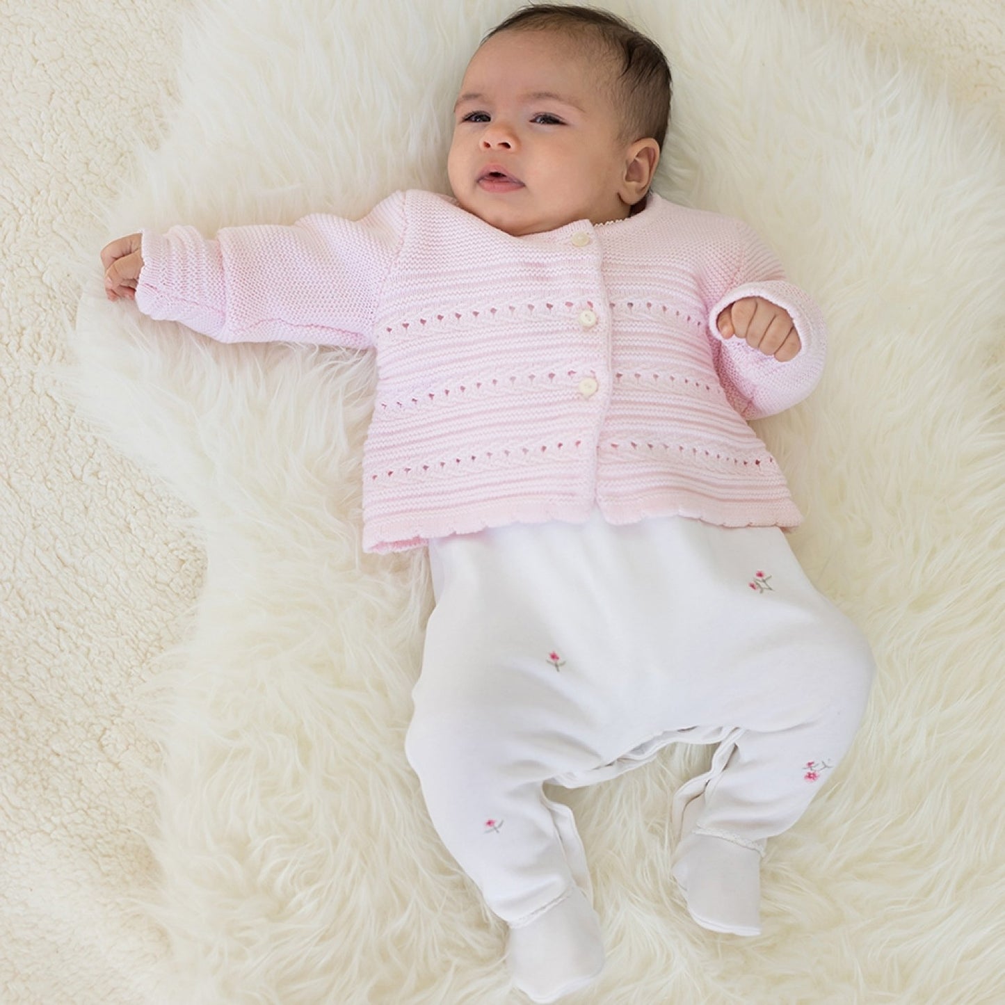 Roz Babygrow & Cardigan Set