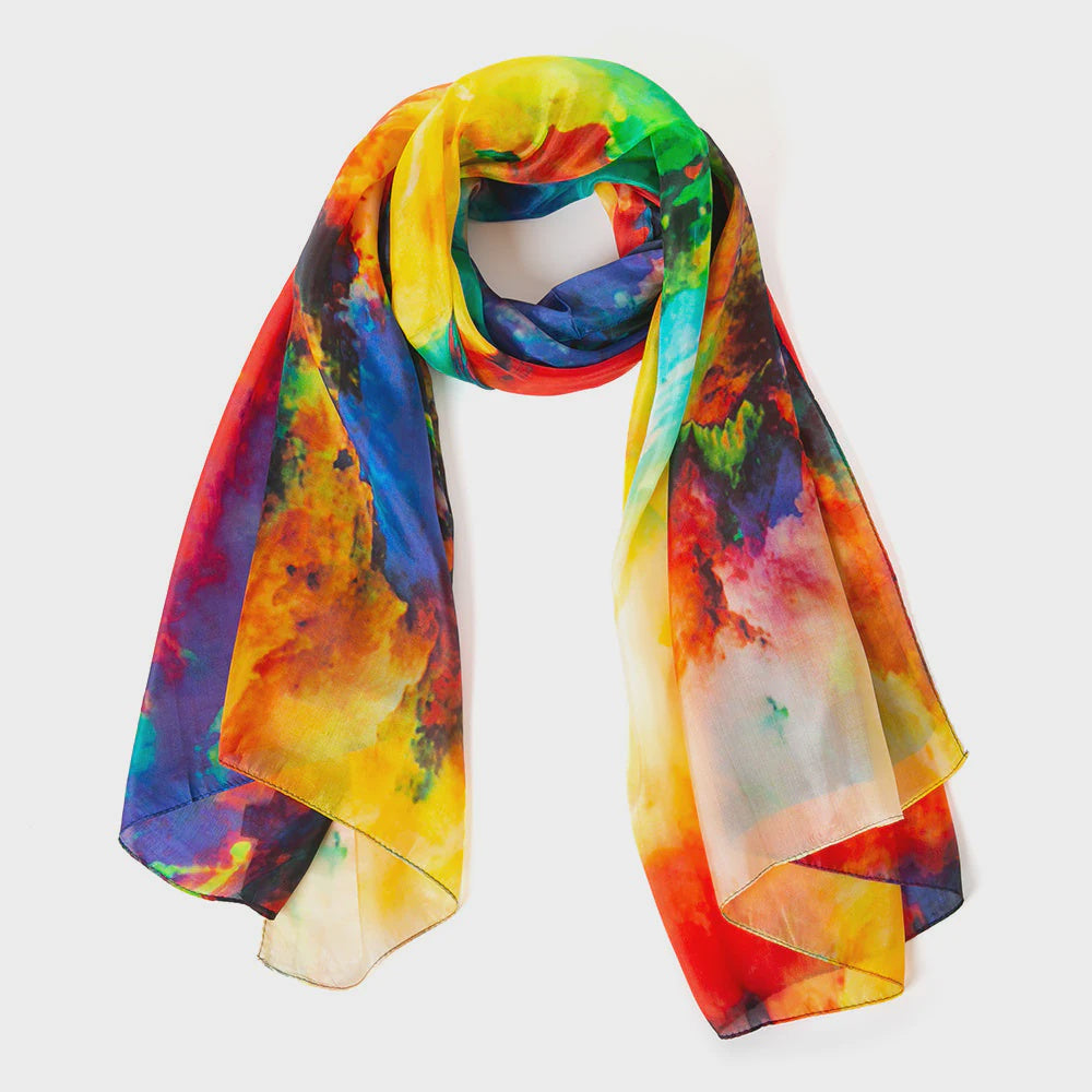 Silk scarf 1612