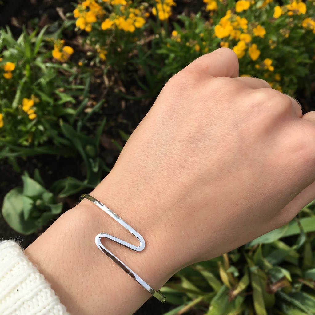 Zig Zag Cuff Bracelet