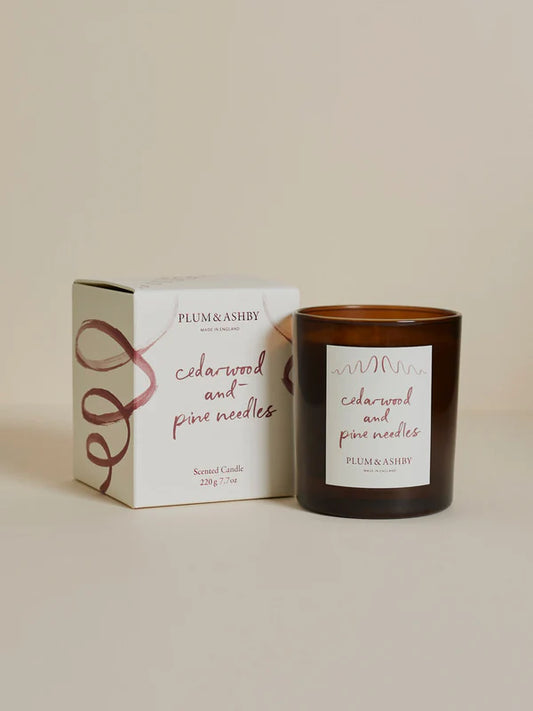 Cedarwood and Pine Needles candle