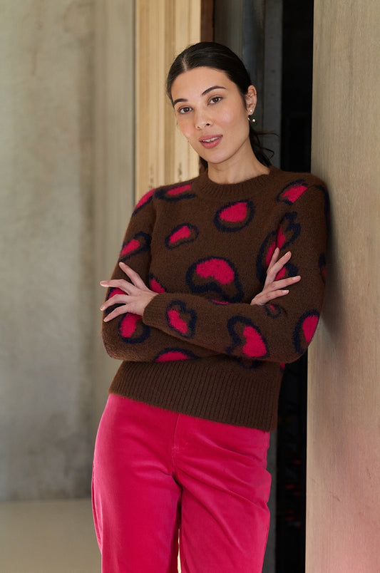 Party Animal Sweater - Cedar Mix