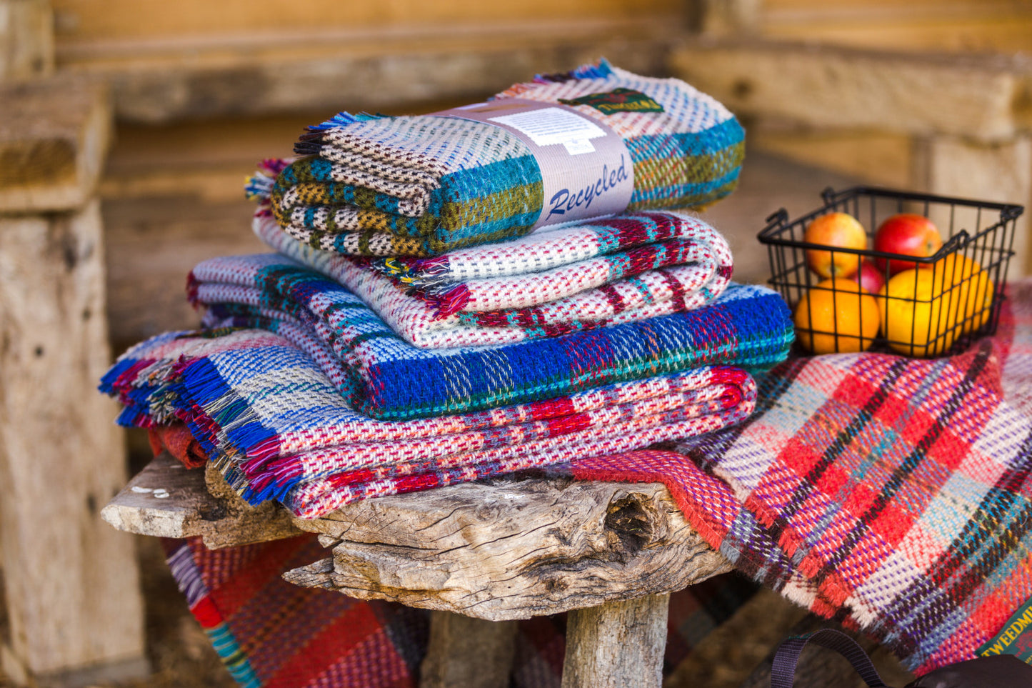 All Wool Recycled Picnic Rug