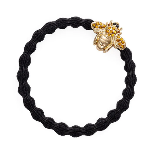 Gold Bee black hairband