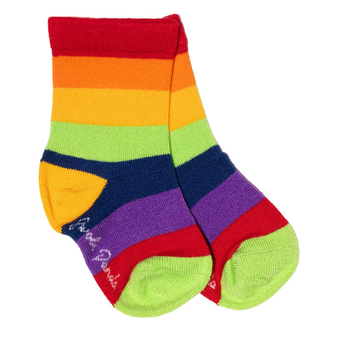 Kids rainbow strips socks