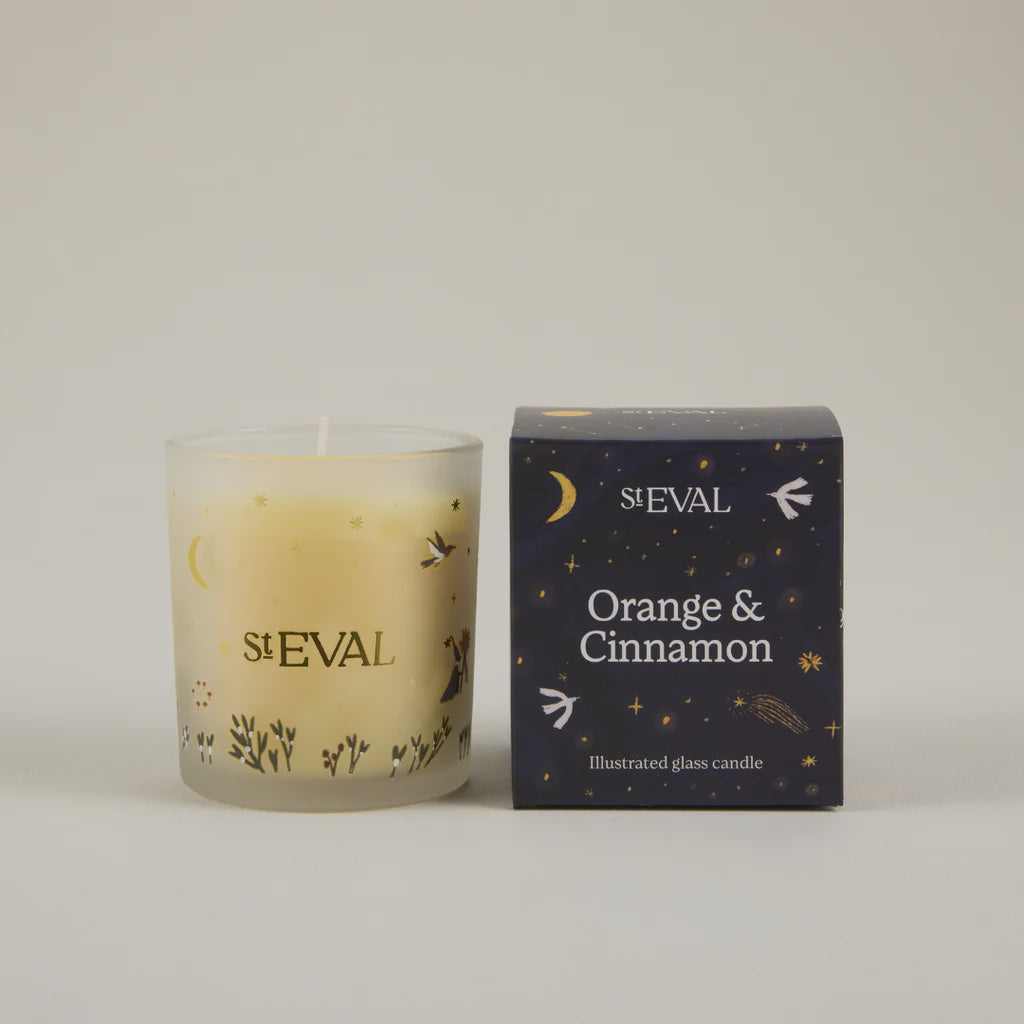 Glass Christmas Wonderland Orange & Cinnamon