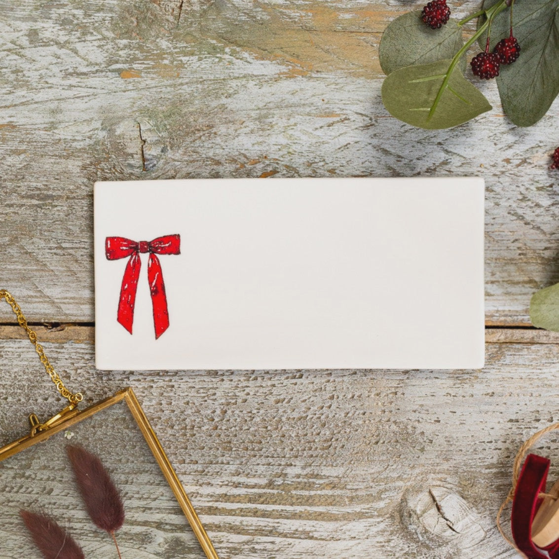 Bow Rectangular Soap Dish