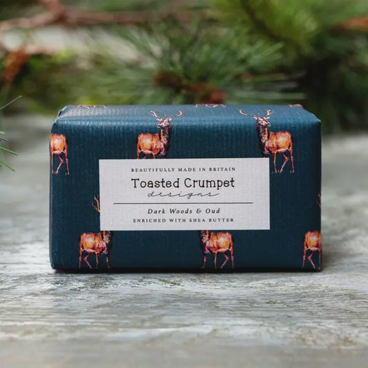 Dark Woods and Oud soap