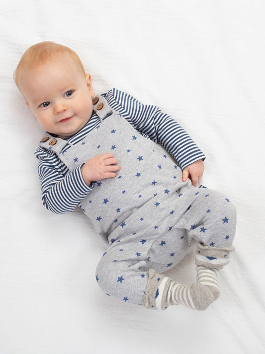 Starry sky dungarees