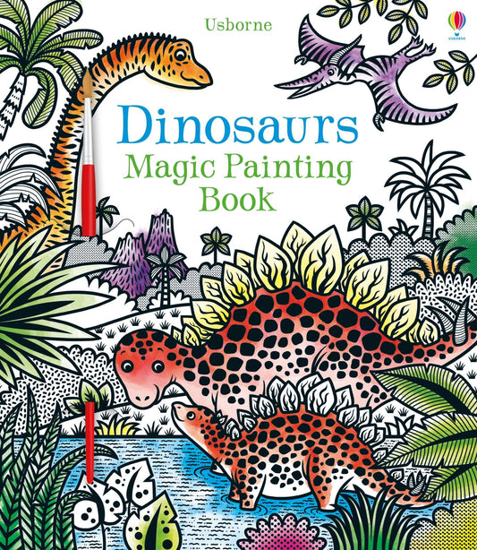 Magic Painting Book Dinosaurs