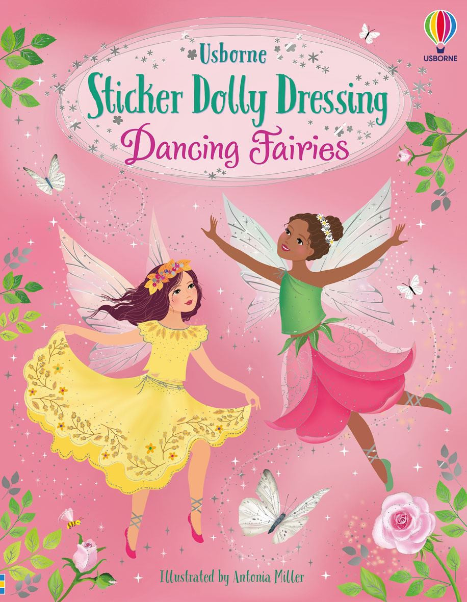 Sticker dolly dressing dancing fairies