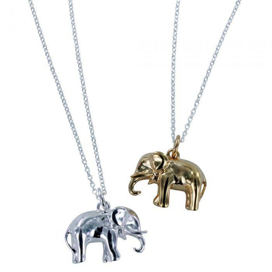 Elephant Pendant Necklace