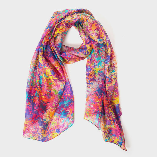 Silk scarf 1605