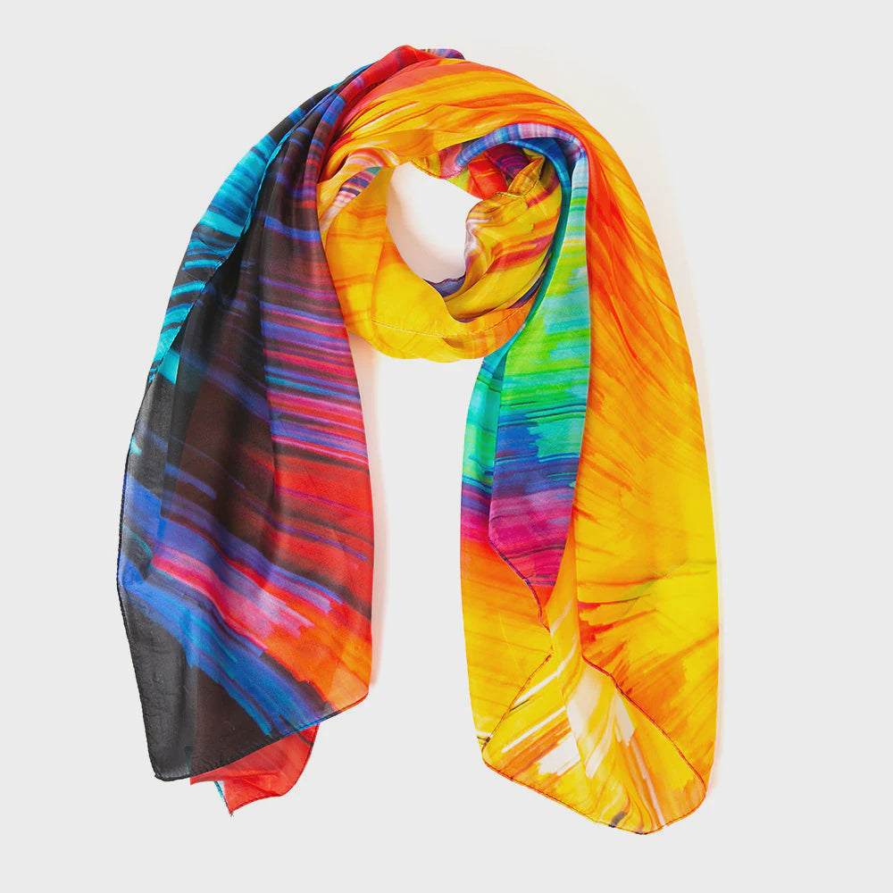 Silk scarf 1606